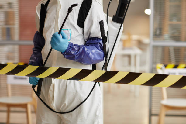 Professional Trauma Scene Cleanup technician working in Hewitt, WI